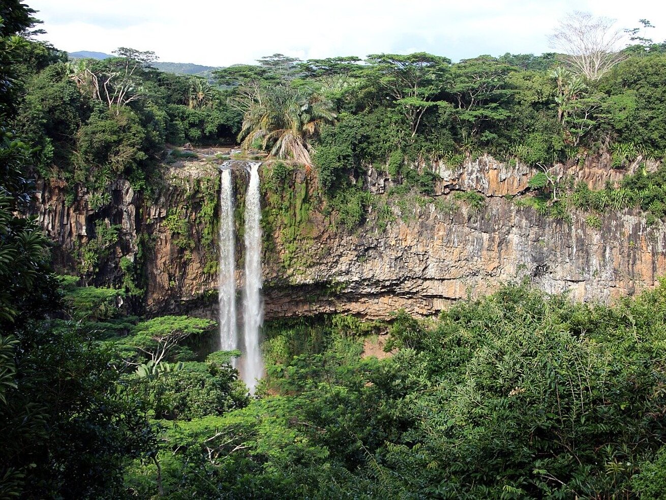 Chamarel waterfall Chamarel waterfall